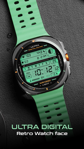 Captura de pantalla de ULTRA Digital Retro watch face