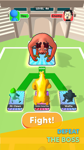 Captura de pantalla de Monster Draft : Merge Runner