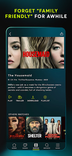 Captura de pantalla de STARZ