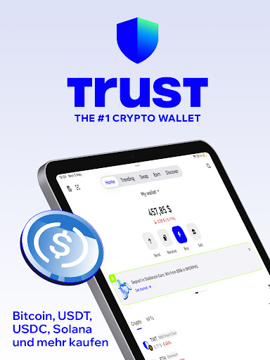 Trust: Crypto & Bitcoin Wallet Screenshot