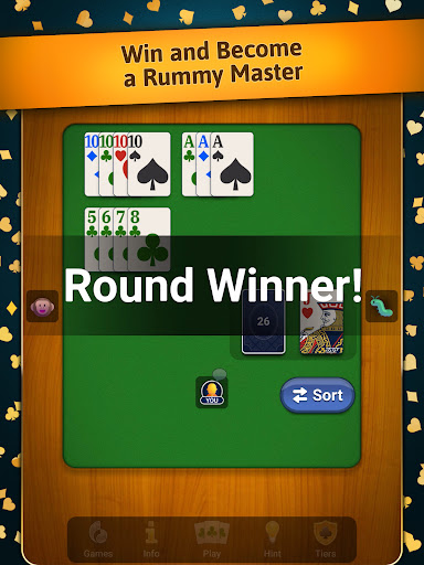 Captura de pantalla de Rummy - Classic Card Game