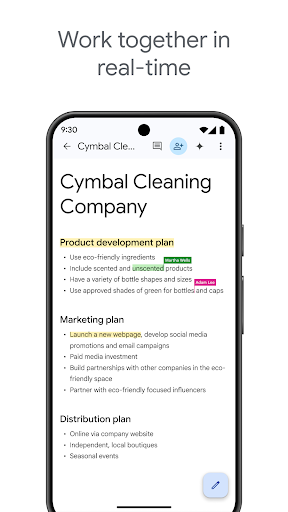 Google Docs Screenshot