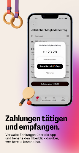 Spond; Mannschaftsorganisation Screenshot