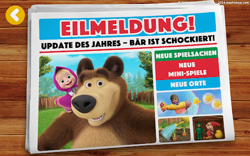 Mascha und der Bär: Tamagotchi Screenshot