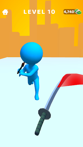 Captura de pantalla de Sword Play! Ninja corredor 3D