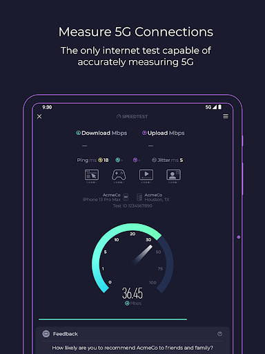 Speedtest by Ookla screenshot