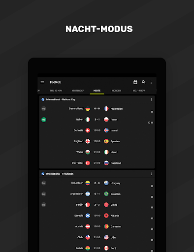 FotMob - Fußball Ergebnisse Screenshot