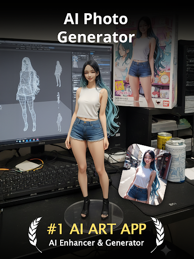AI Photo Enhancer & Generator screenshot