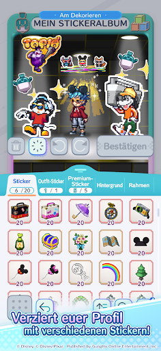 Disney Pixel RPG Screenshot