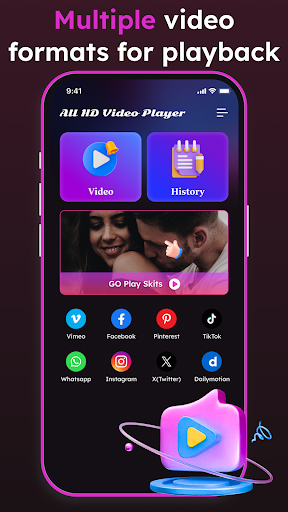 Captura de pantalla de All HD Video Player-All Format