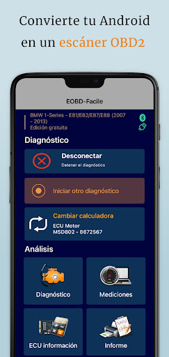 Captura de pantalla de OBD2 Car Scanner - EOBD Facile