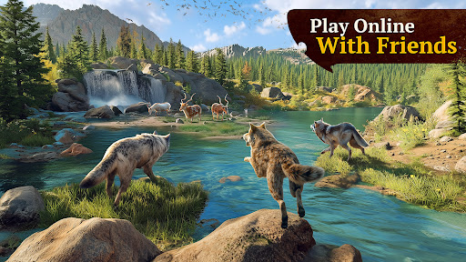 The Wolf: Animal Game MMORPG screenshot