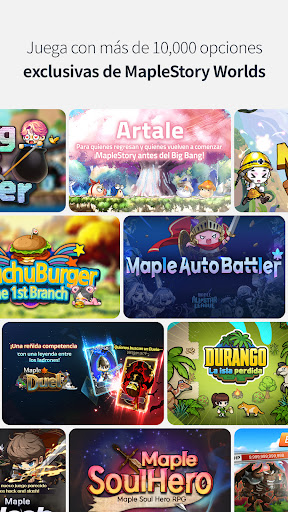 Captura de pantalla de MapleStory Worlds