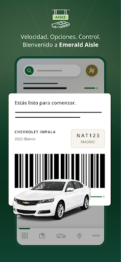 Captura de pantalla de National Car Rental
