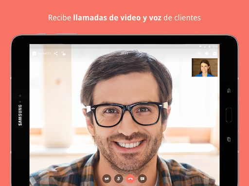 Captura de pantalla de Gruveo: videoconferencia