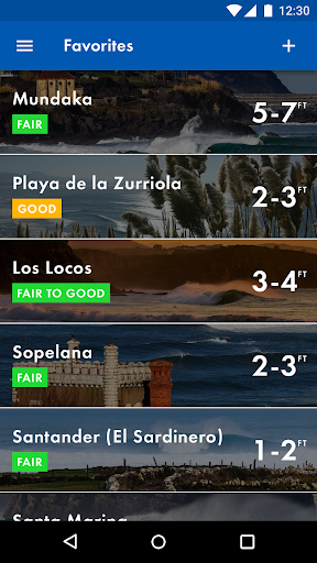 Captura de pantalla de Surfline Surf Reports/Forecast