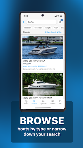 Captura de pantalla de Boat Trader