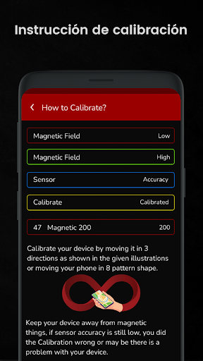 Captura de pantalla de Brújula: Digital Compass App