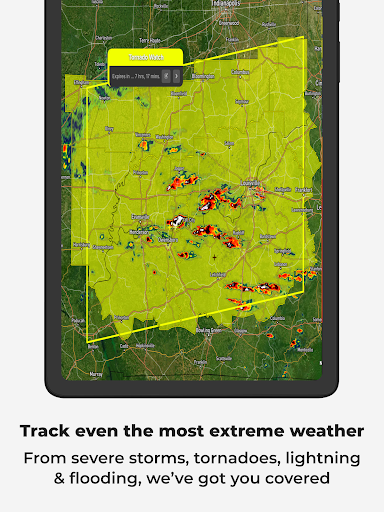Captura de pantalla de RadarOmega: Doppler Radar App