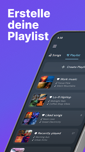 Musik Player - Musik abspielen Screenshot