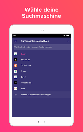 Firefox Focus Browser Screenshot
