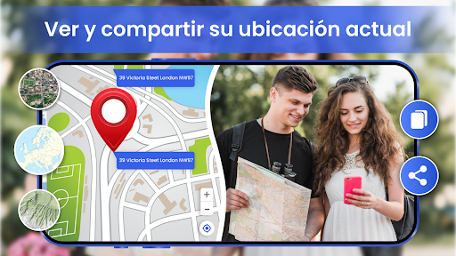 Captura de pantalla de Live Earth Map- Satellite View