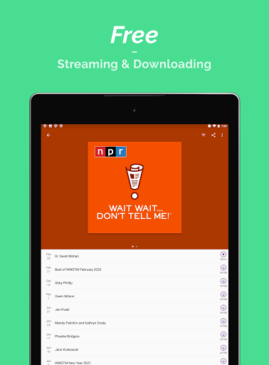 Podcast Player screenshot