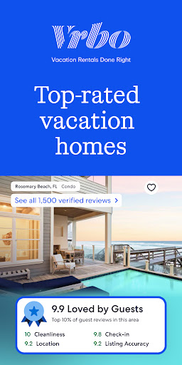 Vrbo Vacation Rentals screenshot