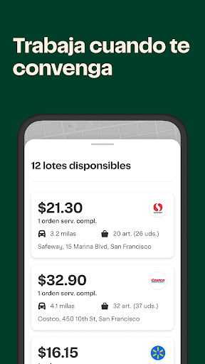 Captura de pantalla de Instacart Shopper: Gana dinero