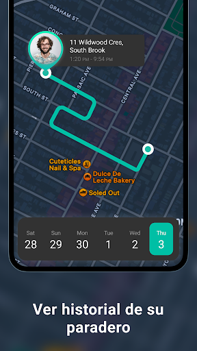 Captura de pantalla de Geozilla GPS Localizador
