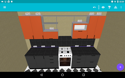 Captura de pantalla de Mi Cocina: Planificador 3D