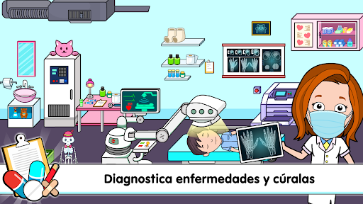 Captura de pantalla de Tizi Hospital: Juegos médicos