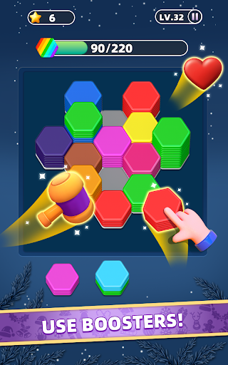 Hexa Master 3D - Color Sort screenshot