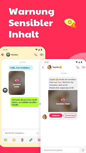 JusTalk Kids Messenger Screenshot