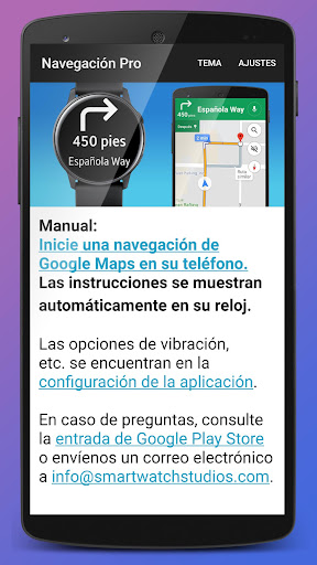 Captura de pantalla de Navigation Pro: Maps en Reloj