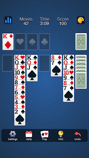 Solitaire Klondike Classic Screenshot