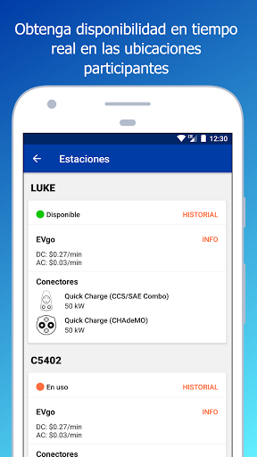 Captura de pantalla de PlugShare