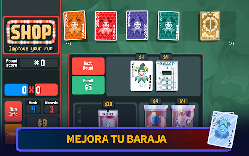Captura de pantalla de Balatro