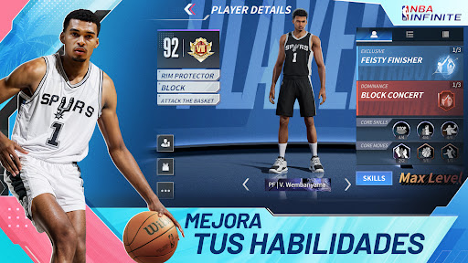 Captura de pantalla de NBA Infinite - Básquet PvP