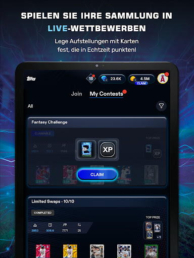 Topps® BUNT® MLB-Kartenhändler Screenshot