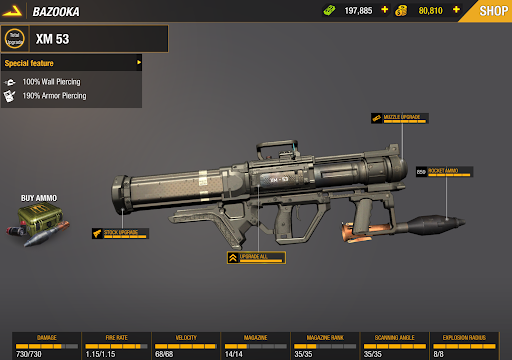 Captura de pantalla de World War: Army Battle FPS 3D