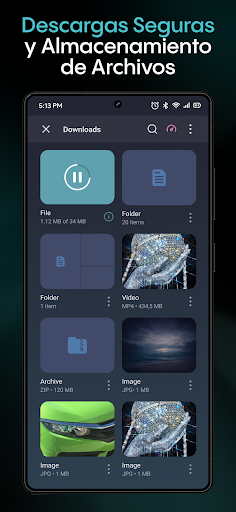 Captura de pantalla de Aloha Navegador Privado - VPN