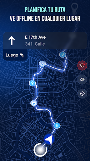 Captura de pantalla de Mapa de radar, detector