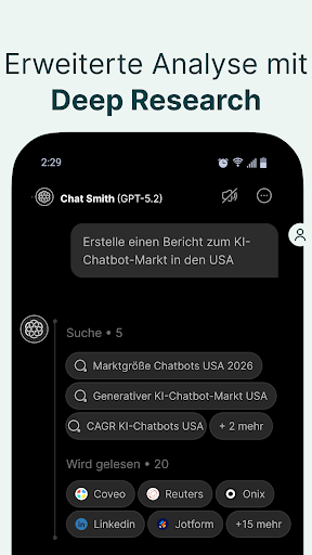 Chat Smith: KI Chatbot & Agent Screenshot