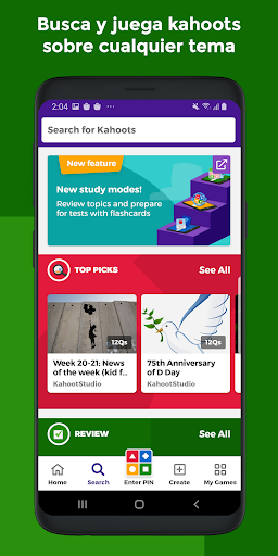 Captura de pantalla de Kahoot! - Juega y crea quizzes
