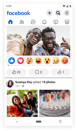 Facebook Lite screenshot
