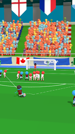 Super Goal -Strichmann Fußball Screenshot