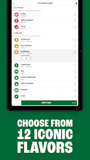 Wingstop Screenshot