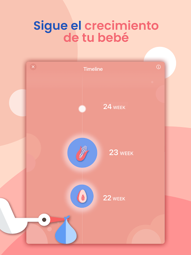 Captura de pantalla de HiMommy: App de Embarazo