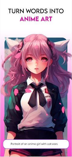 Captura de pantalla de Generador de arte con de anime